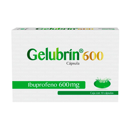 GELUBRIN 600MG C10 CAPS Ibuprofeno