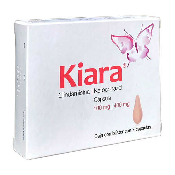 KIARA CAPS VAG C7 Ketoconazol Clindaminica