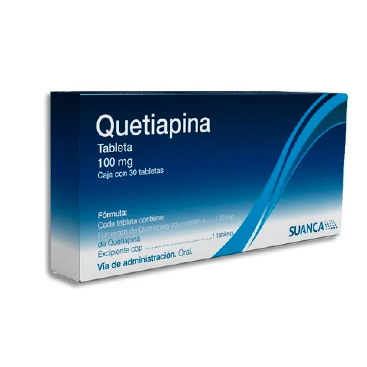 QUETIAPINA 100MG C30 TAB SUANCA