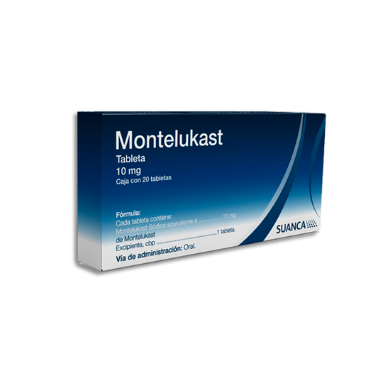MONTELUKAST 10MG C 20 TABS