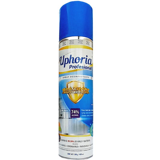 UPHORIA DESINFEC MAX PROT 74 ALCOHOLSPRAY 300GR