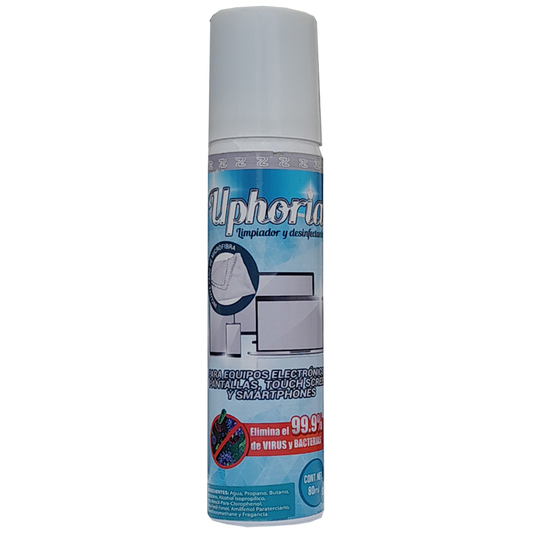 UPHORIA SPRAY LIMPIA Y DESINFECTA 52GR 80ML 99 9