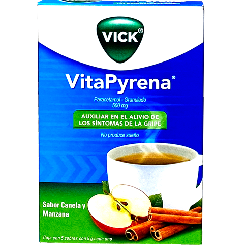VICK VITAPYRENA 500MG MZA CANEL SB5