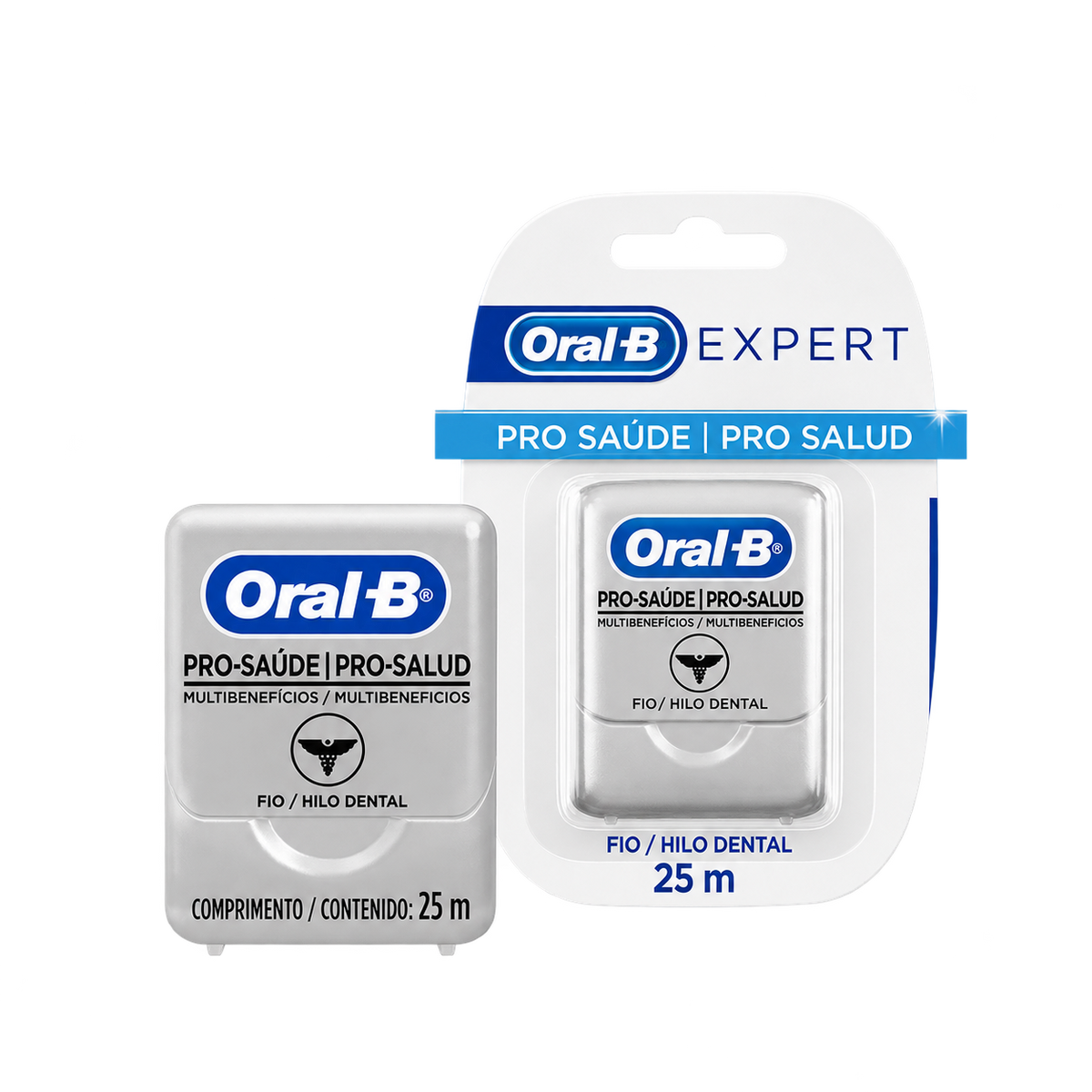 HILO DENT ORAL B EXP PRO SALUD25M — fondo transparente, formato 1:1