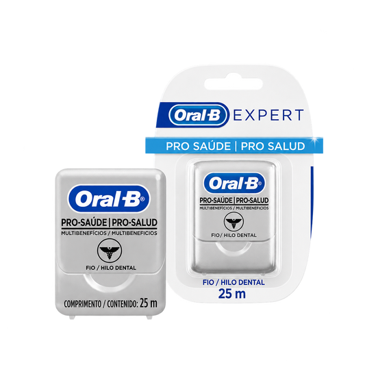 HILO DENT ORAL B EXP PRO SALUD25M — fondo transparente, formato 1:1