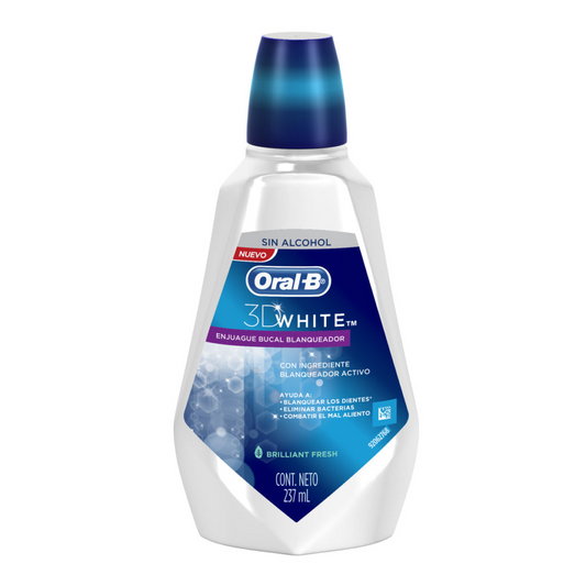 ENJ BUC ORAL B 3D WHITE 237ML