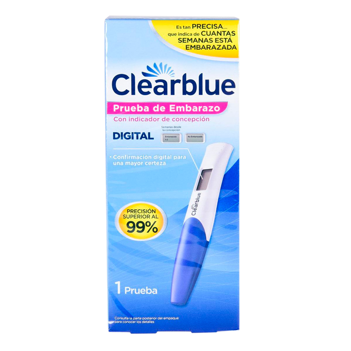 PRUEBA CLEARBLUE  EMBARAZO DIGITAL