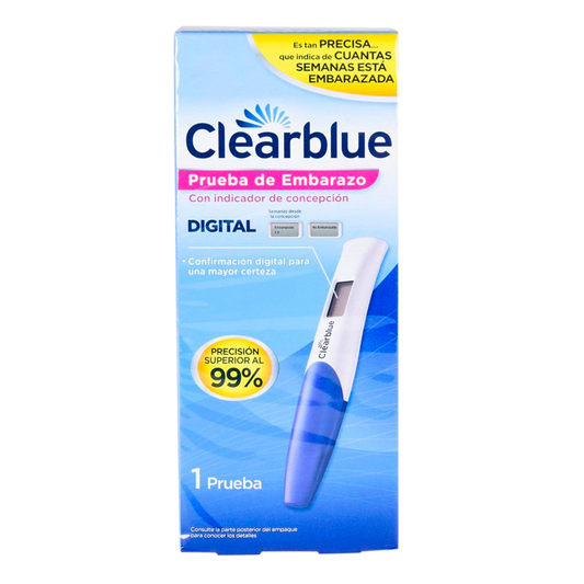 PRUEBA CLEARBLUE  EMBARAZO DIGITAL