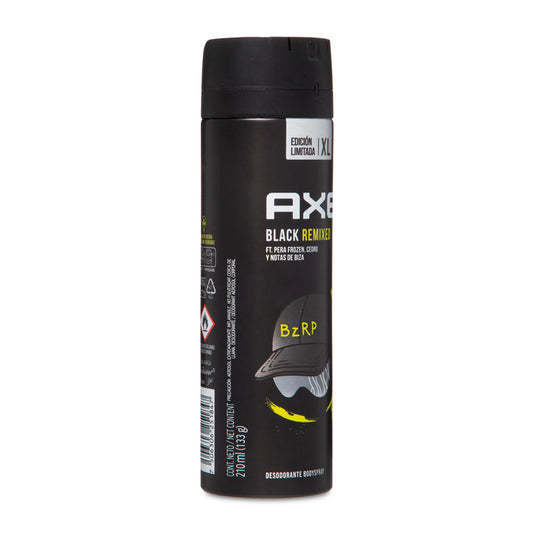 DESOD AXE BLACK REMIX SPY 210 ML