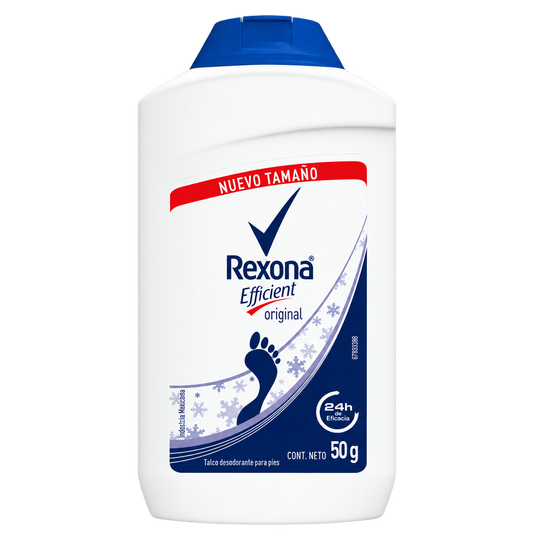 DESOD REXONA PVO EFICC PIES 50 G — fondo transparente, formato 1:1