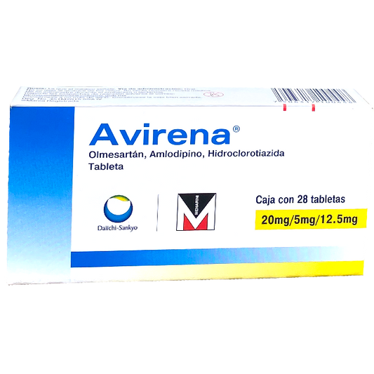 AVIRENA 20 5 12 5MG TAB 28