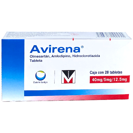 AVIRENA 40 5 12 5MG TAB 28