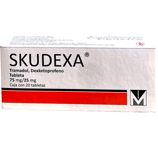SKUDEXA 75 25 MG TAB 20