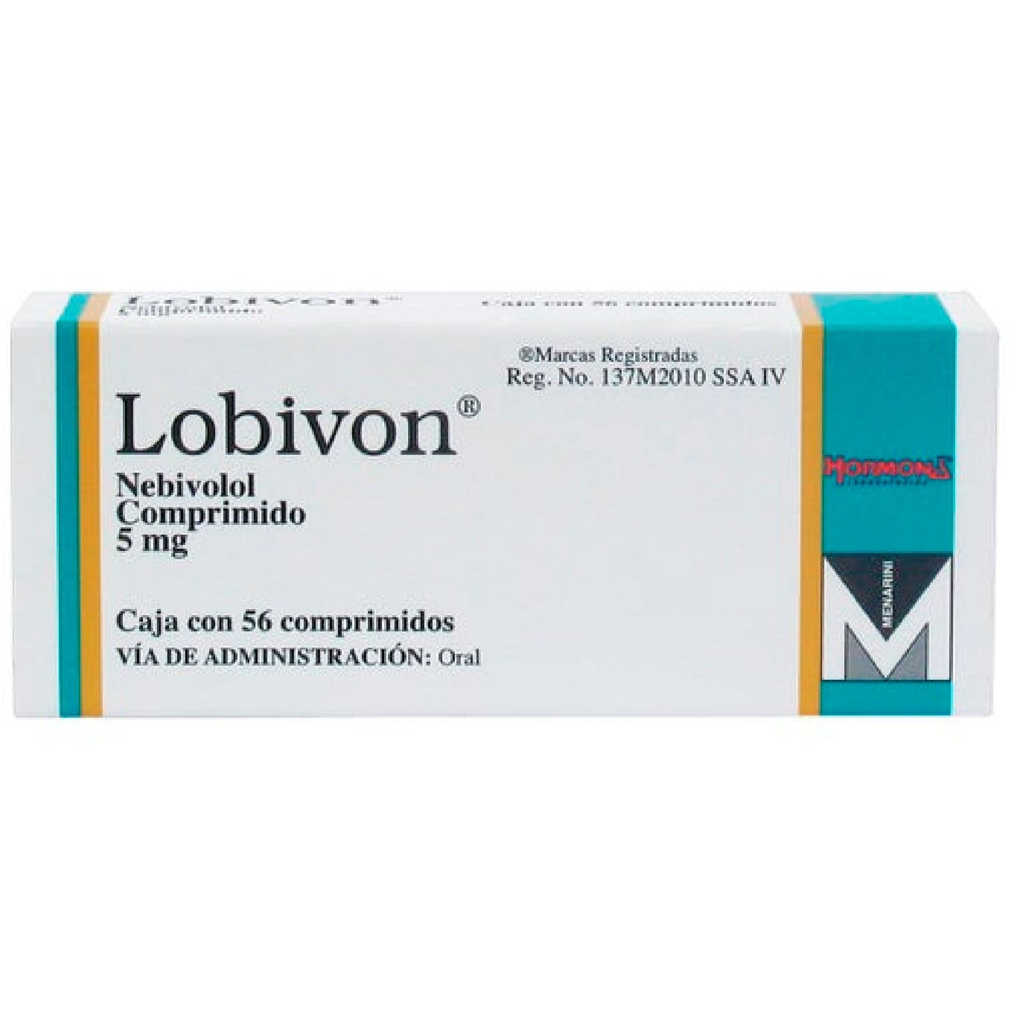 LOBIVON 5 MG 56 CPR