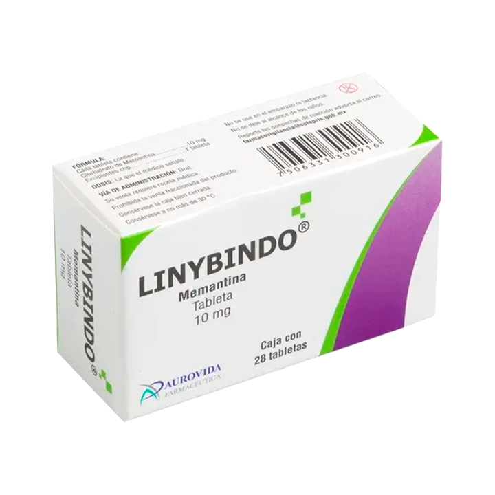 MEMANTINA LINYBINDO 10MG TAB 28