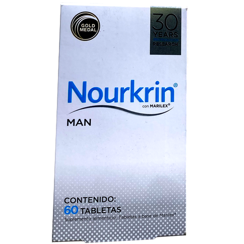 NOURKRIN MAN 600MG TAB 60