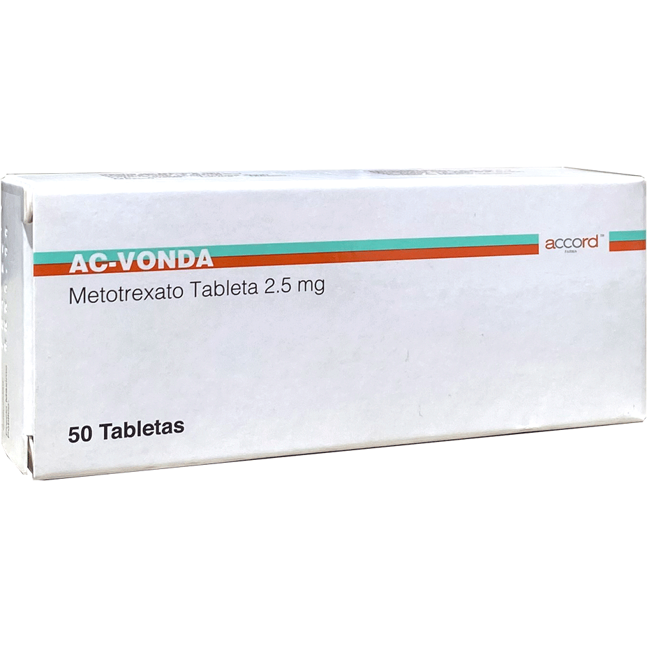 AC VONDA  2 5MG C 50 TAB Metotrexato ACCORD