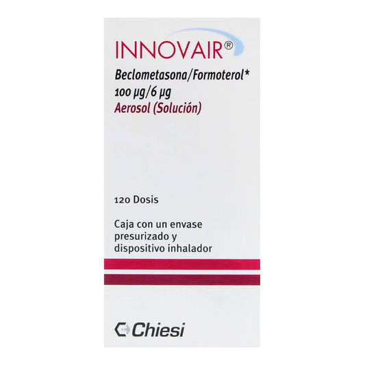 INNOVAIR 100MG AER 120 DOSIS INH