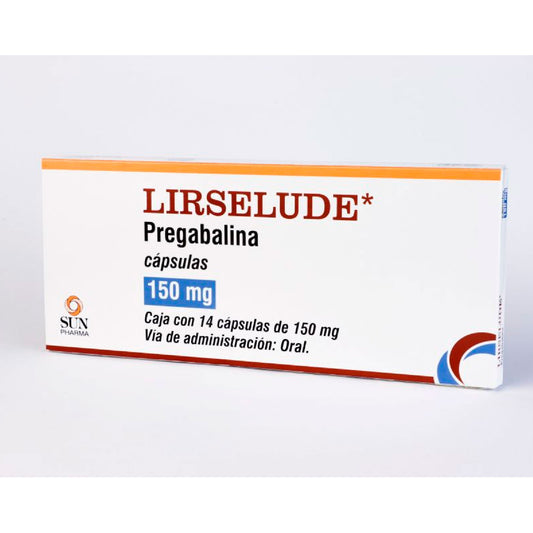 LIRSELUDE 150 MG CAPS 14