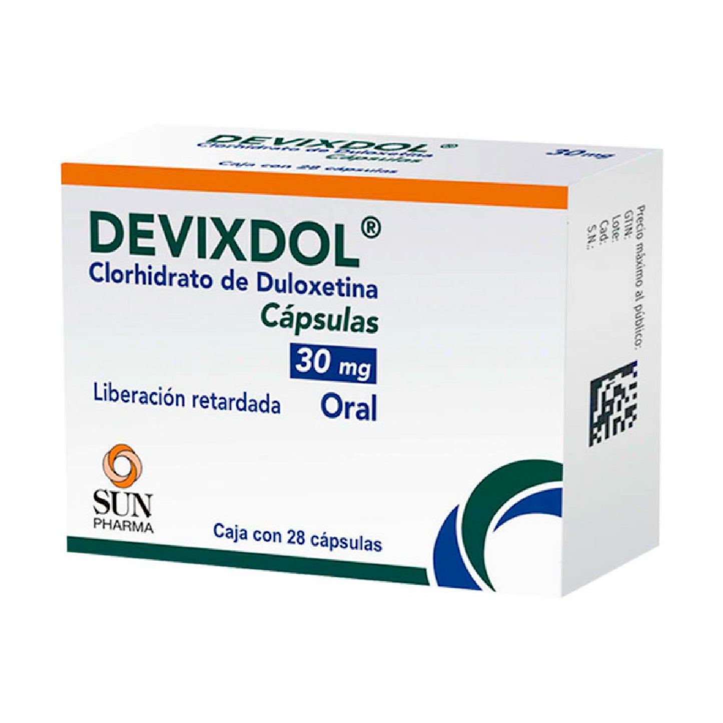DEVIXDOL 30MG CAP 28