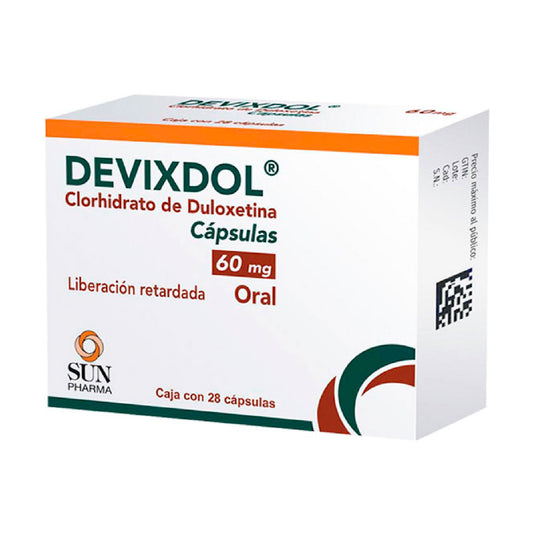DEVIXDOL 60MG CAP 28