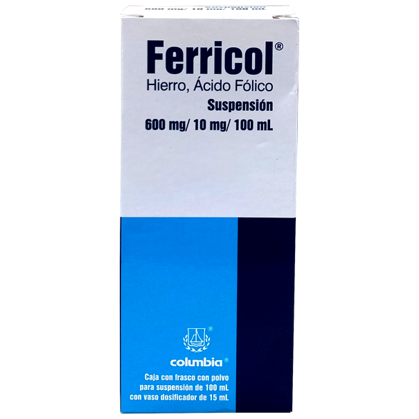 FERRICOL 600 10MG 100ML S