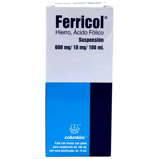 FERRICOL 600 10MG 100ML S