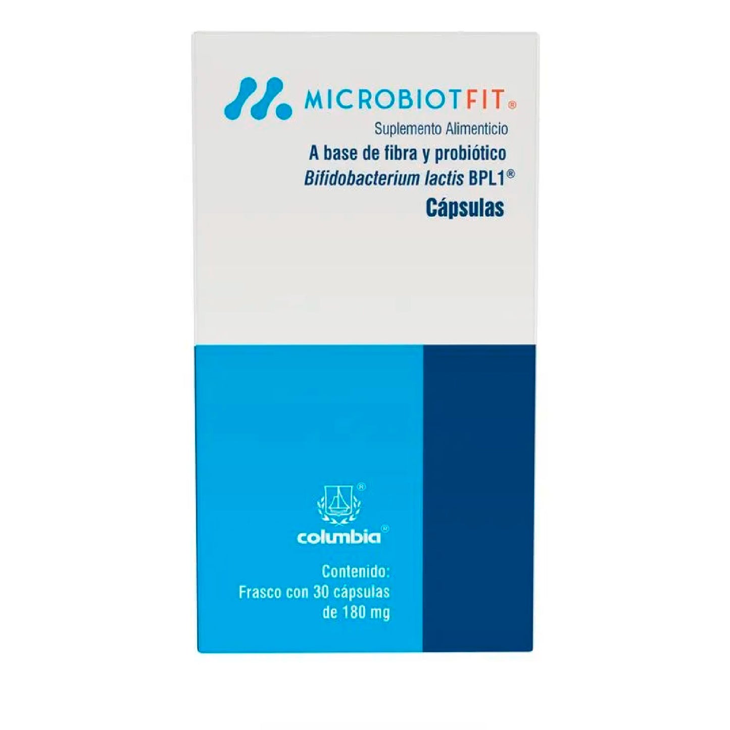 MICROBIOT FIT 180MG S ALIM 30CAPS