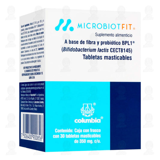 MICROBIOT FIT SUP ALIM 30 TAB MASTICABLES