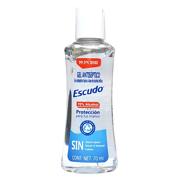 GEL ANTIBAC ESCUDO 70 ML