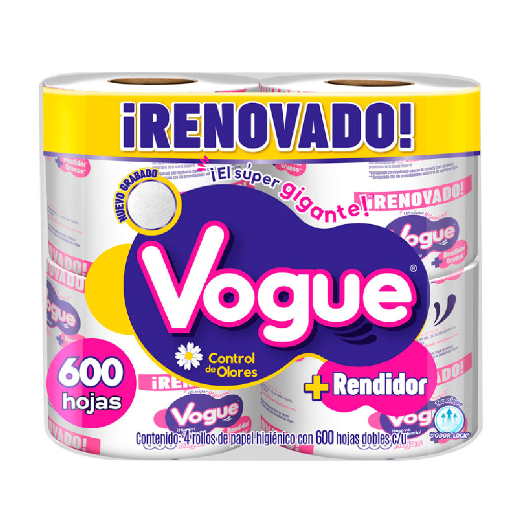 PAPEL HIG VOGUE AROM MZNILLA C 4 ROLLOS