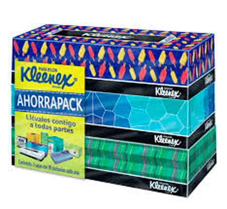 PLO KLEENEX AHO PACK 3CJS 90