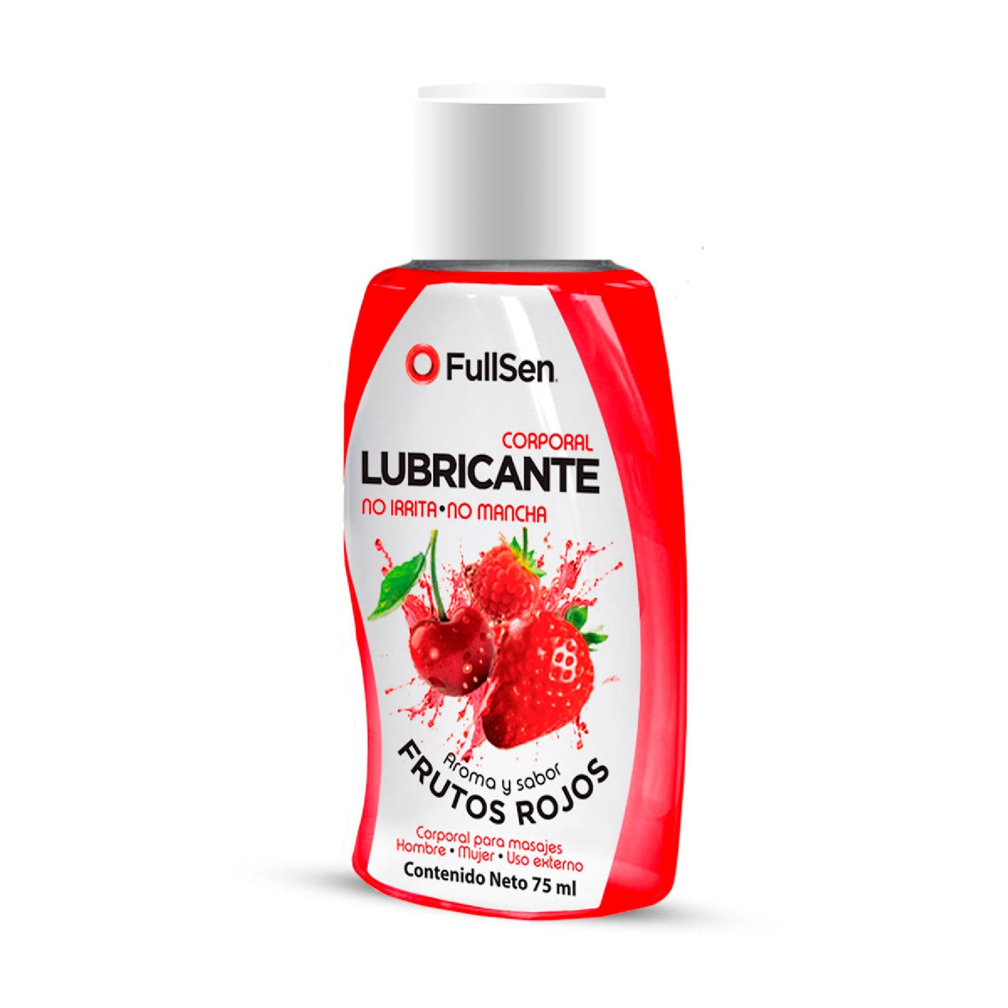 LUBRICANTE FULLSE COR FRUTO ROJO 75ML