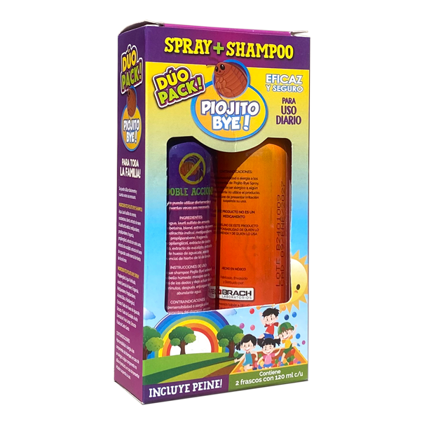 PIOJITO BYE DUO PACK SH MAS SPY 120ML