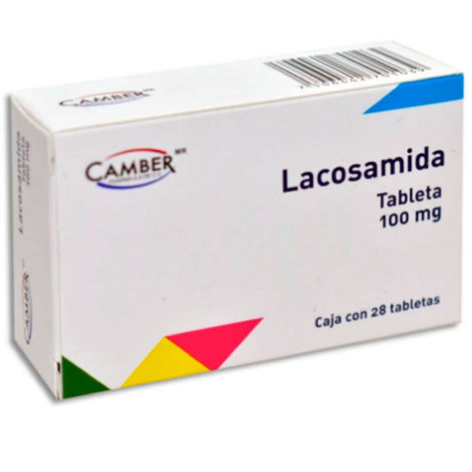 LACOSAMIDA 100MG C 28 TAB CAMBER