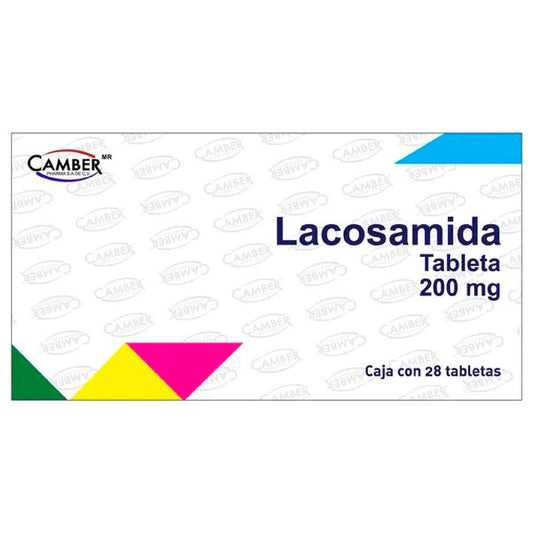 LACOSAMIDA 200MG C 28 TAB CAMBER