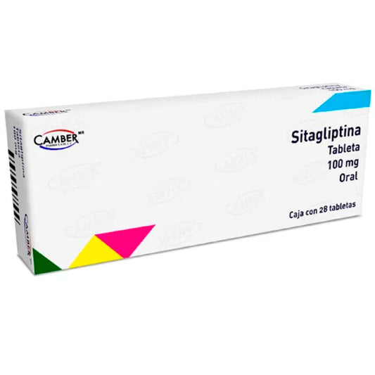 SITAGLIPTINA 100MG 28 TAB CAMBER