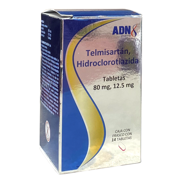 TELMISARTAN HIDRO 80 12 5 C 14 ADN