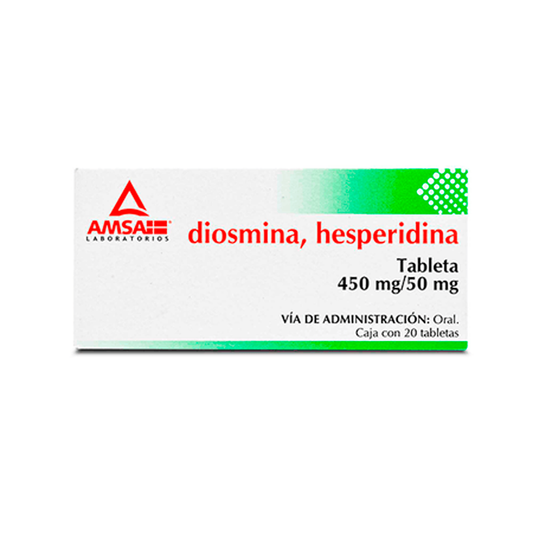 Diosmina Hesperidina ALFA FLOW 500 450 50 MG C 36