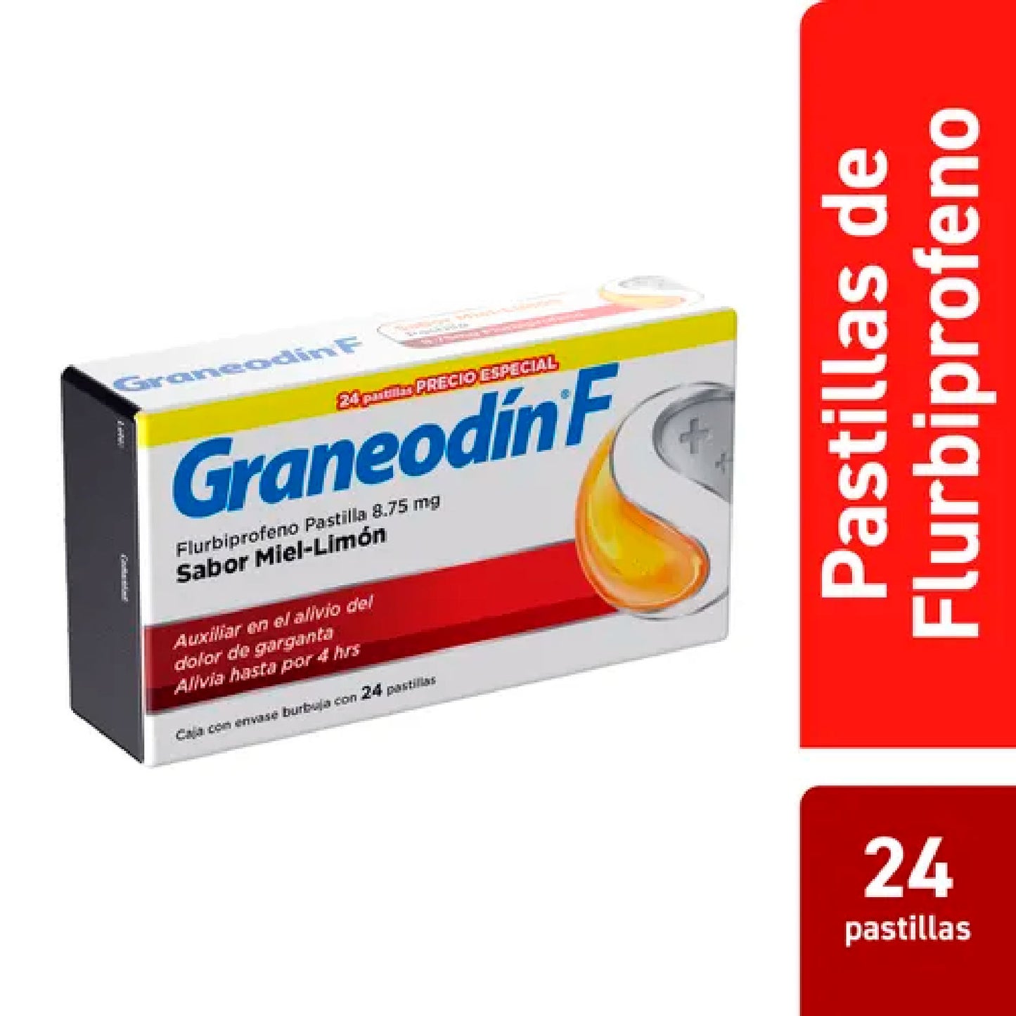 GRANEODIN F 8 7MG MIE LIM 24PAST N