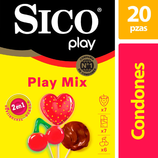 SICO PLAY MIX 7FRESA7CHOC