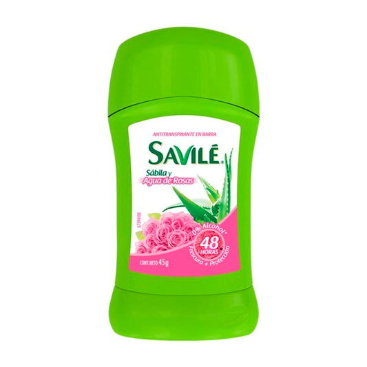 DESOD SAVILE AGUA ROSA STICK 45G