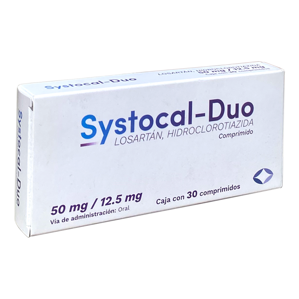 SYSTOCAL DUO 50MG 12.5MG C30 Losartan Hidroclorotiazol SUANCA