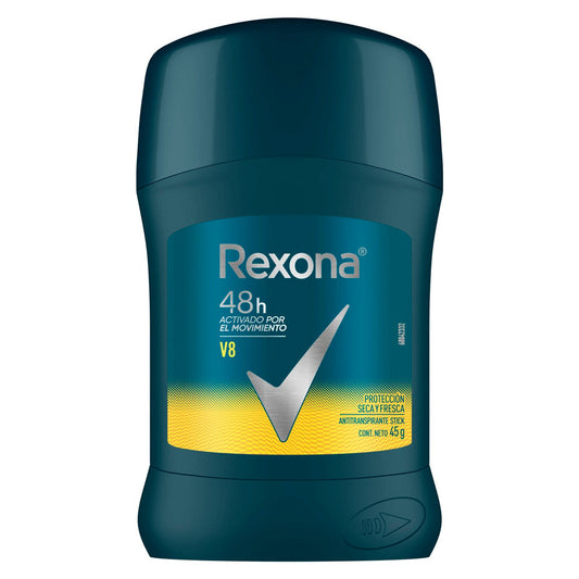 DESOD REXONA MEN V8 48H STICK 45G