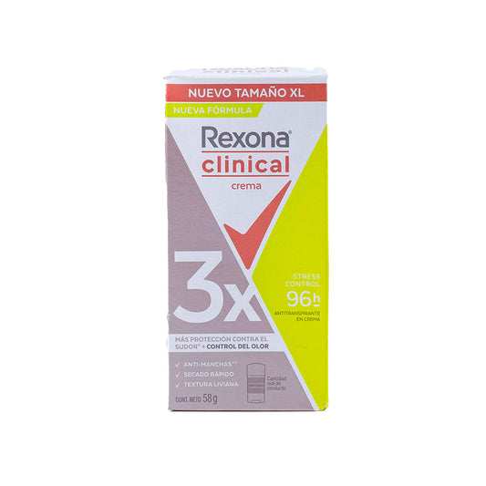REXONA CLIN CREAM STRES CTR58G