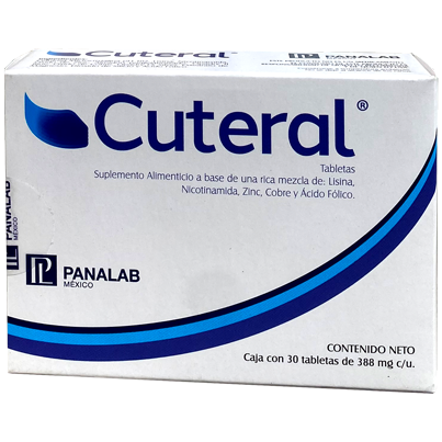 CUTERAL SUP ALIM TAB 30