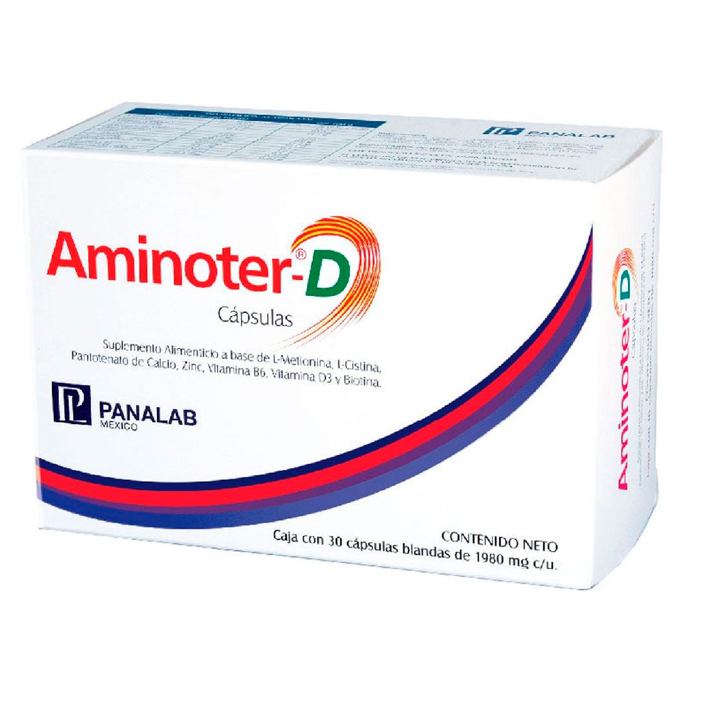 AMINOTER D SUP ALIM 30 CAPS – Farmacias Popular El Molinito