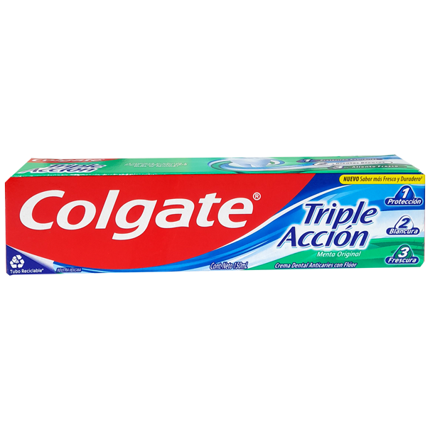 C D COLGATE TRIPLE ACC 150ML 152