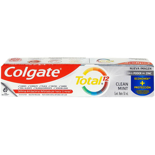 C D COLGTOT12 CLEANMINT 50ML 016