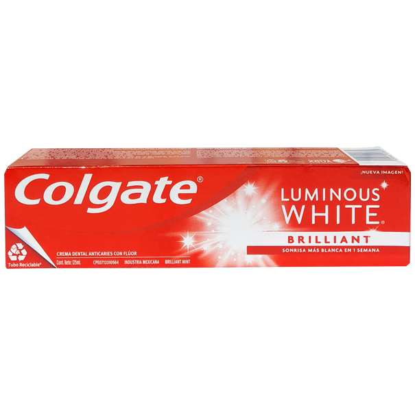 C D COLGATE LUMIN WHIT 125ML 224